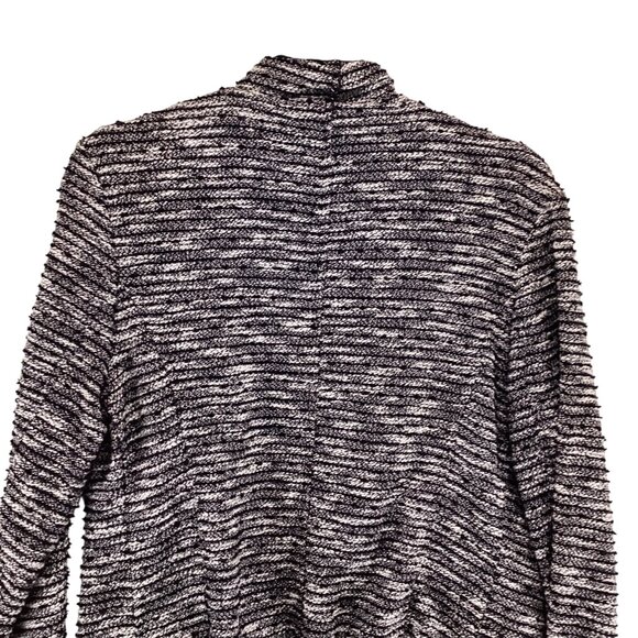 Bagatelle‎ Boucle’ Jacket Size Small Black & White Tweed Blazer - Picture 6 of 8